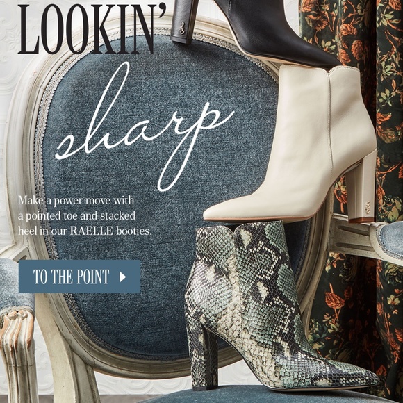 Sam Edelman Raelle Ankle Boot Snake Skin Sz. 8M NWB Green/Black Pointed Toe Shoe - Picture 3 of 11